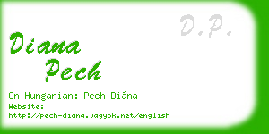 diana pech business card